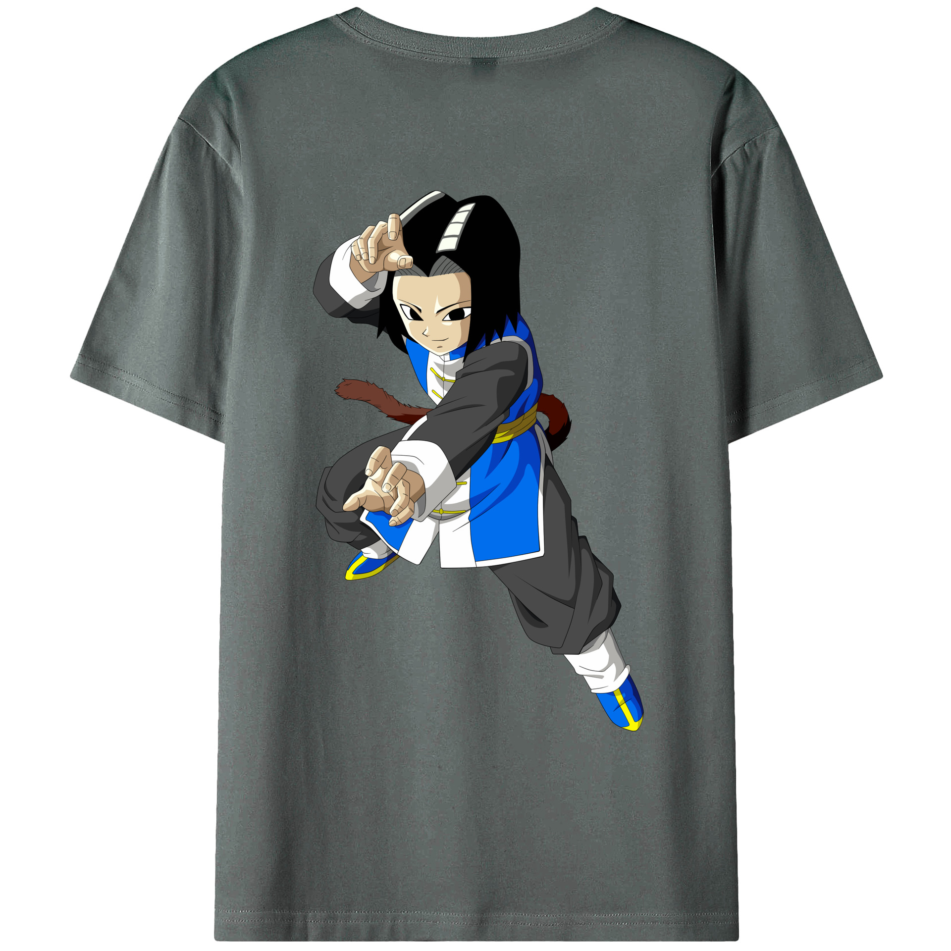 （画像用） ドラゴンボール DRAGON BALL 綿100％ メンズ半袖Tシャツ（バックプリント） 通気性